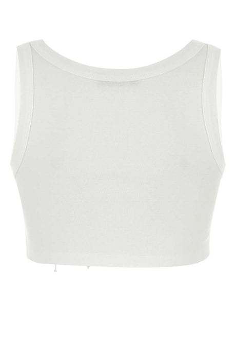 PRADA Chic Cotton Crop Top for Women