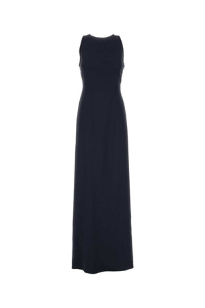 ALBERTA FERRETTI Elegant Stretch Acetate Blend Long Dress