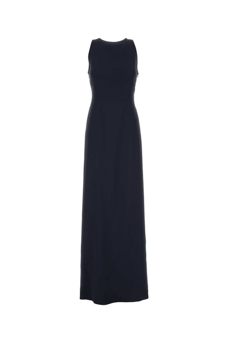 ALBERTA FERRETTI Elegant Stretch Acetate Blend Long Dress