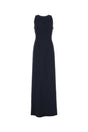 ALBERTA FERRETTI Elegant Stretch Acetate Blend Long Dress