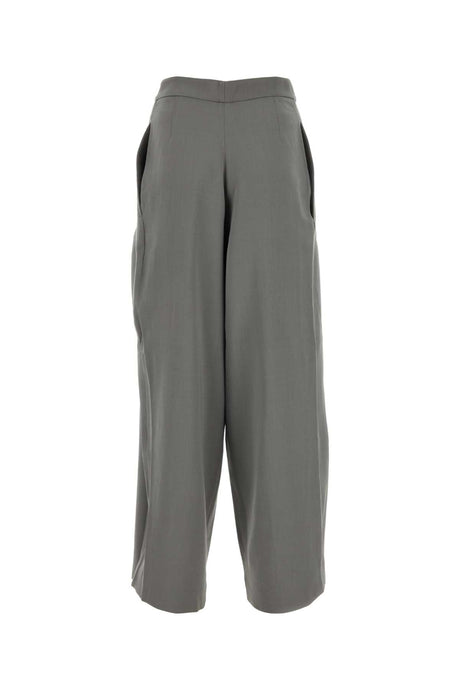 AMI Wide-Leg Viscose Blend Pants for Women