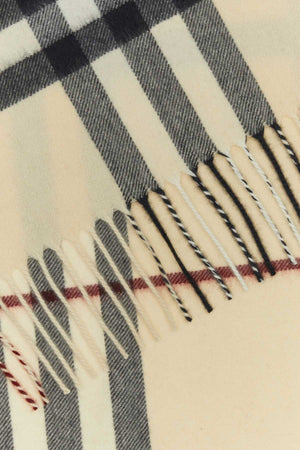 BURBERRY Embroidered Cashmere Scarf - 168 cm x 30 cm