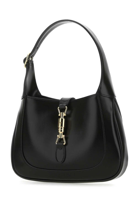 GUCCI Mini Black Leather Handbag - Timeless Elegance