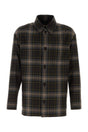 FENDI Embroidered Wool Shirt for Men