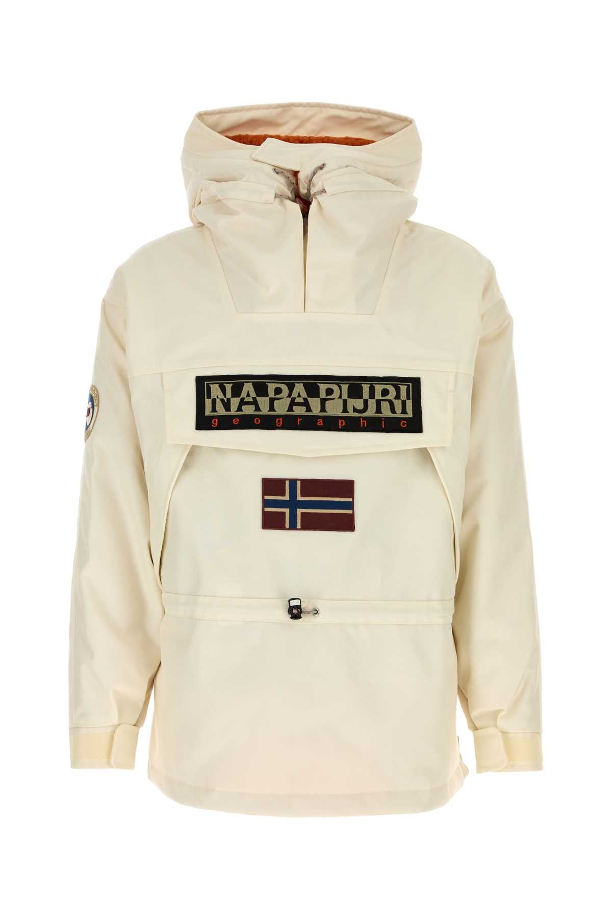 NAPAPIJRI Men's Lightweight Beige Jacket