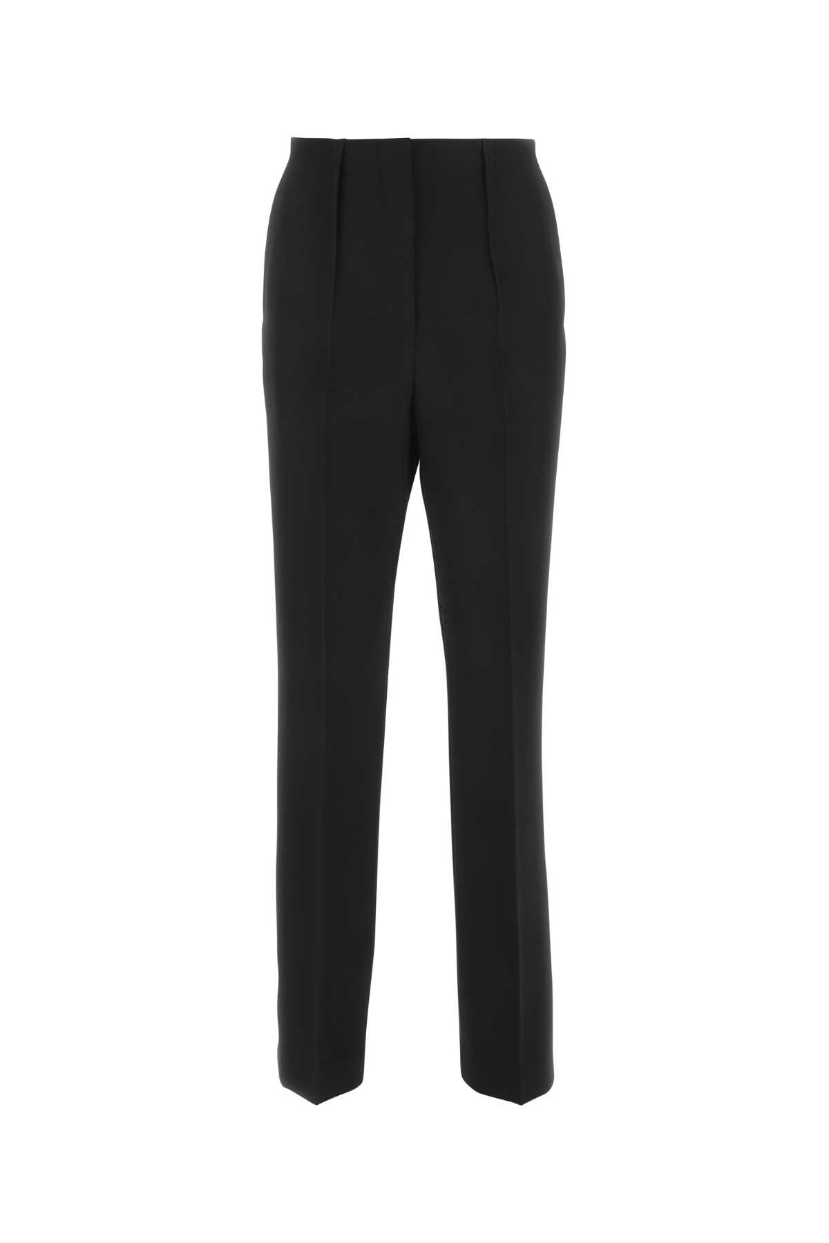 FENDI Elegant Black Wool Trousers for Women