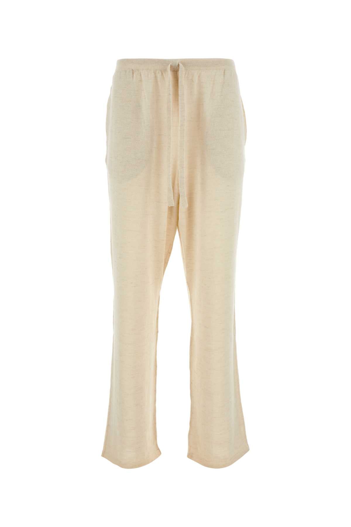 THE ROW Wide-Leg Llama Blend Pants