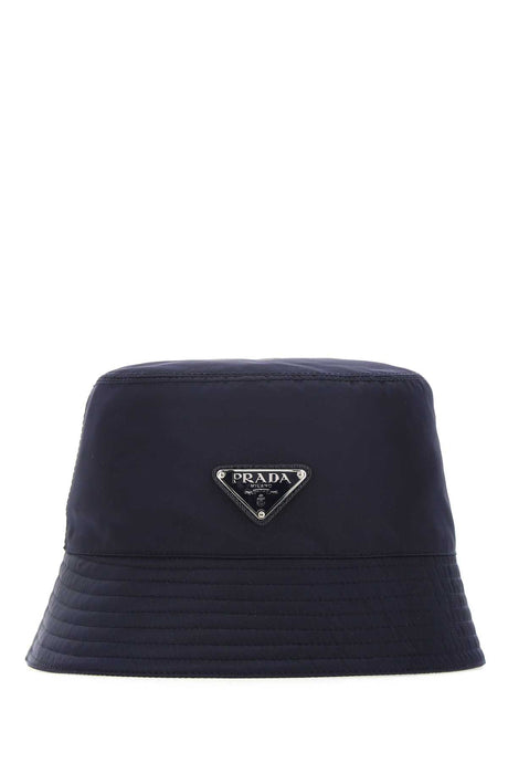 PRADA Midnight Blue Recycled Nylon Hat