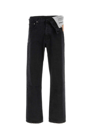 Y PROJECT Stylish Black Denim Jeans for Men - 24W