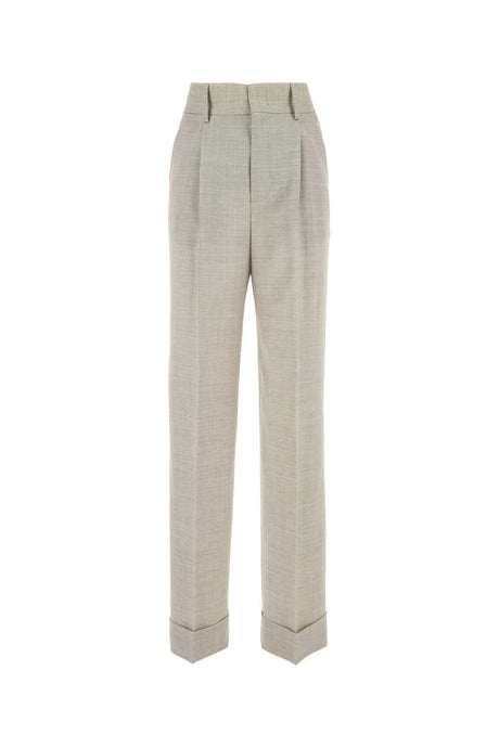 PHILOSOPHY DI LORENZO SERAFINI Melange Sand Stretch Wool Blend Pant