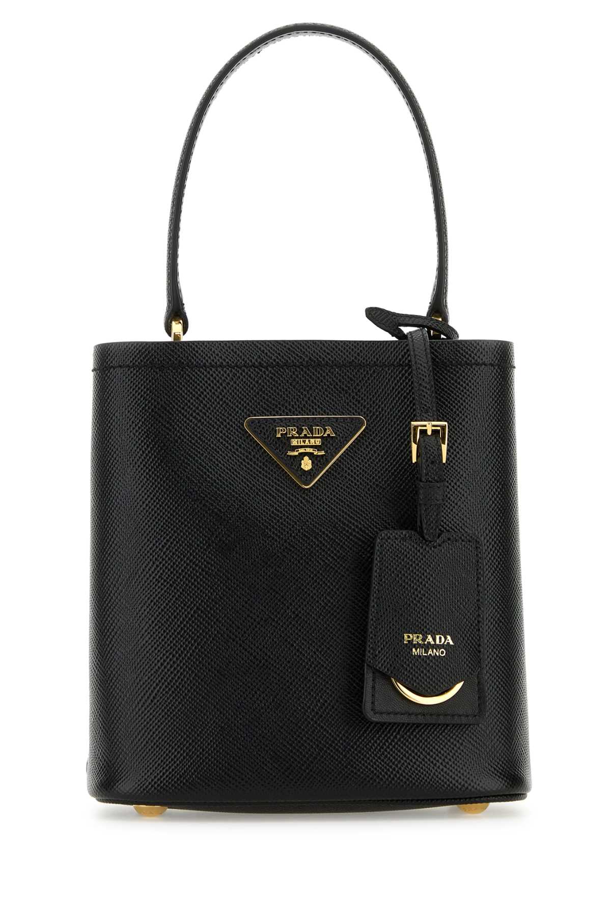 PRADA Mini Black Leather Handbag