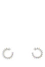 AMINA MUADDI Karma Metal Big Spiked Earrings - 3 cm