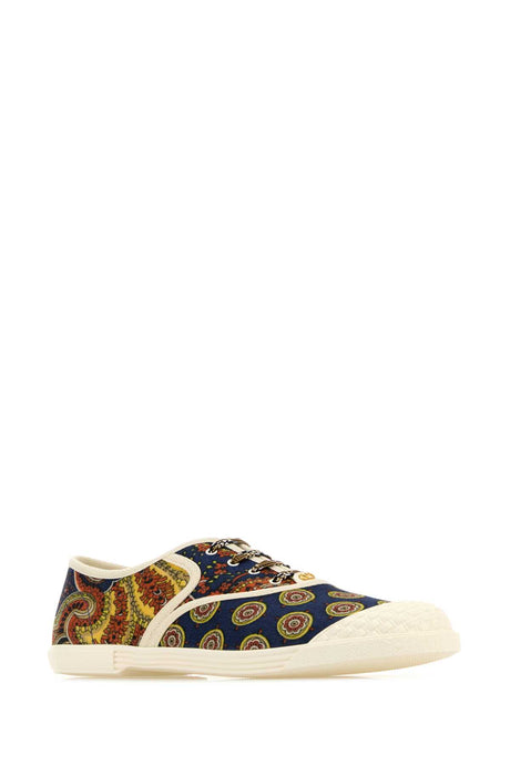 VALENTINO GARAVANI Printed Fabric Bay By Bay Sneaker