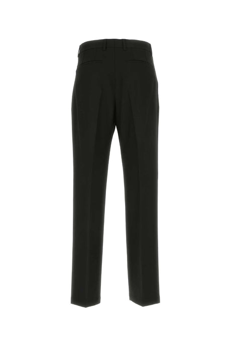 BURBERRY Classic Black Wool Pants for Men