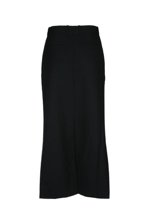 TOTEME Low-Waist Straight Skirt