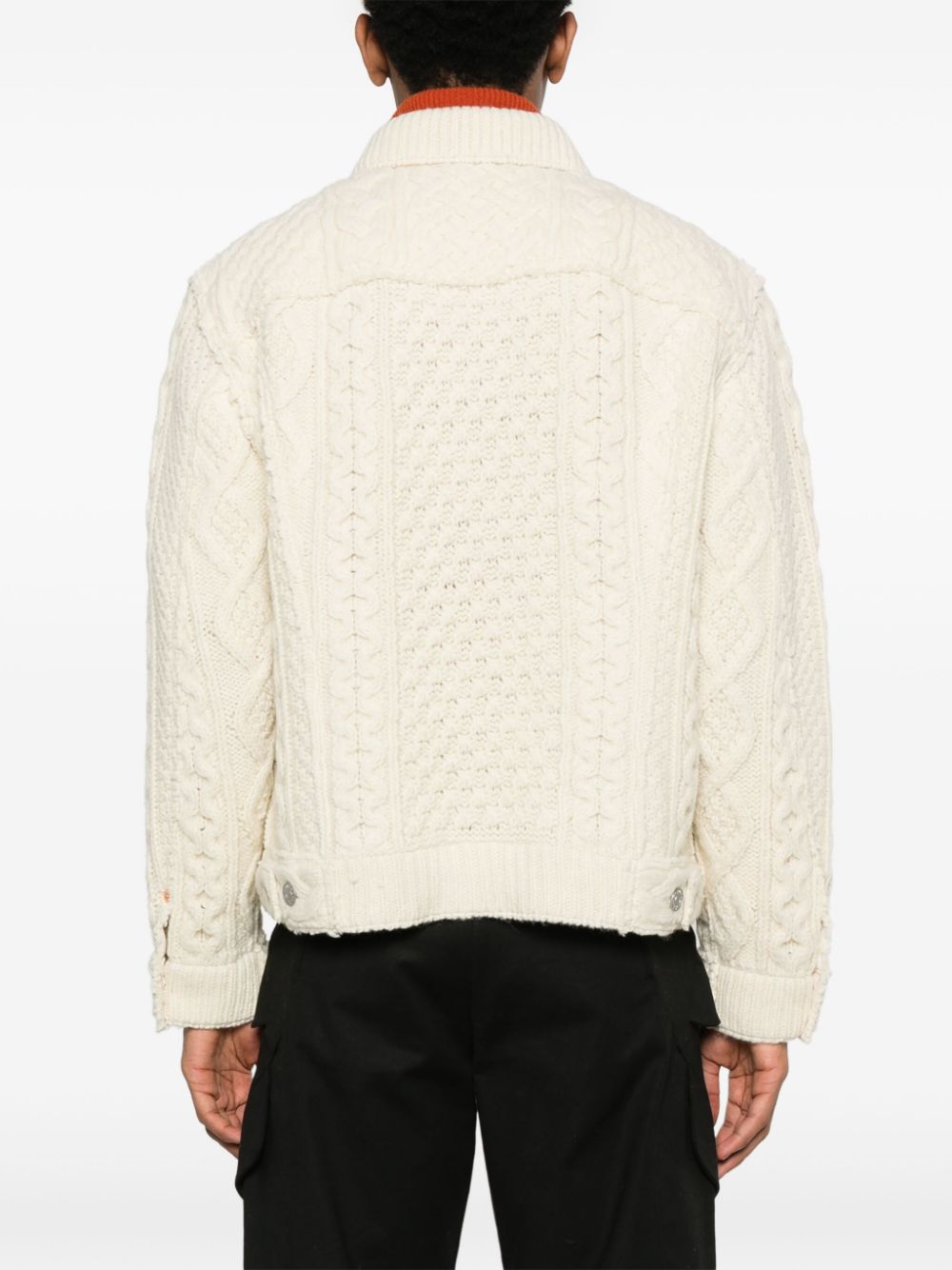 JUNYA WATANABE WOOL Knit JACKET