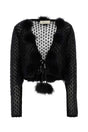 BLUMARINE Chic Black Knit Cardigan for Women