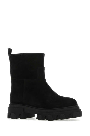 GIA COUTURE Chic Mini Suede Ankle Boots for Women