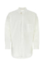 YOHJI YAMAMOTO Classic White Poplin Shirt for Men