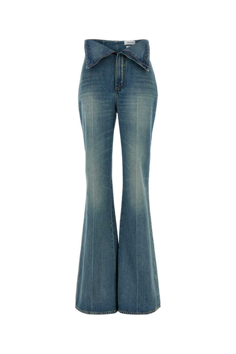 ALEXANDER MCQUEEN Light Blue Denim Jeans for Women