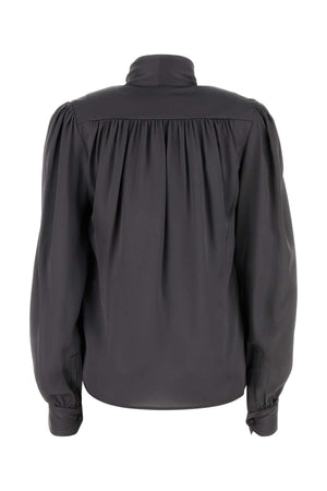 SAINT LAURENT Elegant Satin Blouse