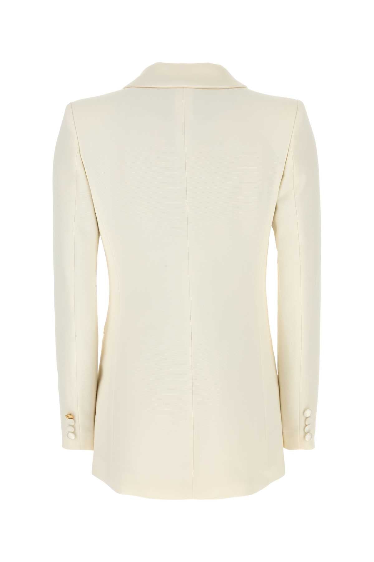 HEBE STUDIO Elevate Your Look: White Cady Blazer