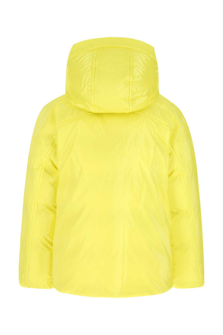 BOTTEGA VENETA Vivid Yellow Nylon Padded Jacket