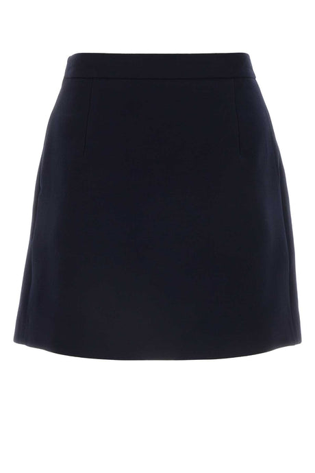 ALESSANDRA RICH Chic Wool Mini Skirt for Women