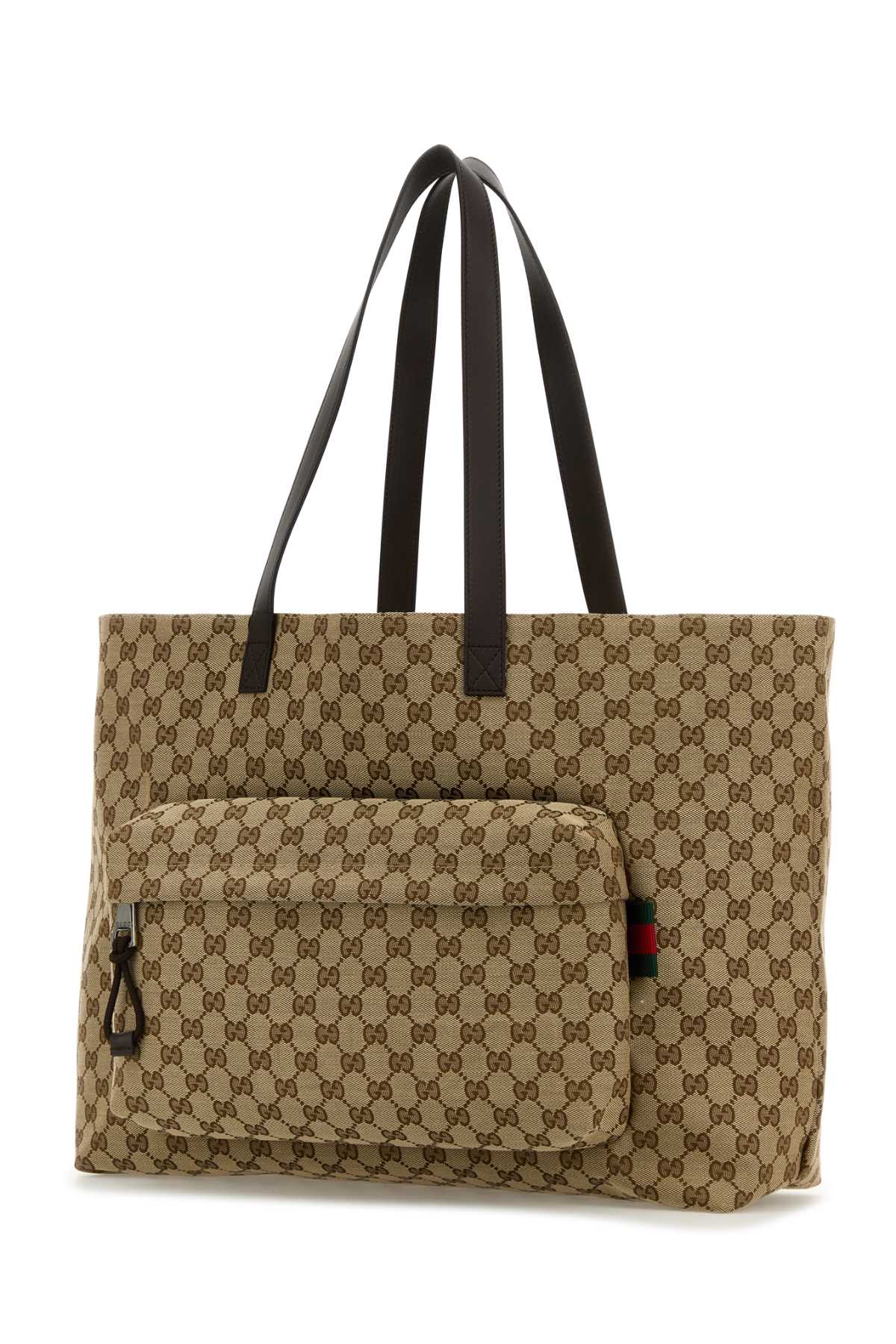 GUCCI Classic GG Fabric Large Shopping Handbag - 45cm