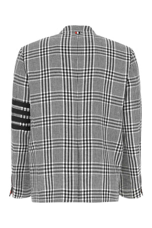 THOM BROWNE Linen Jacket for Modern Man