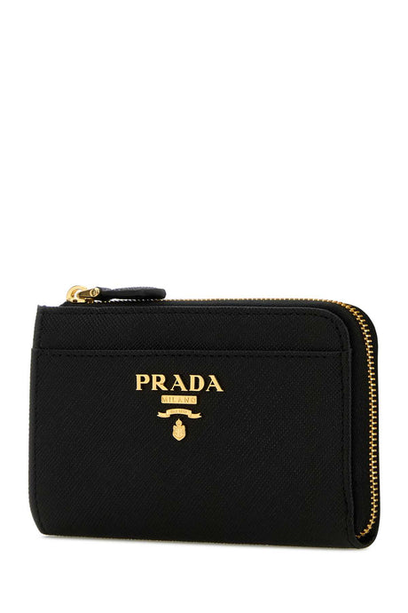 PRADA Elegant Leather Wallet - Compact Size