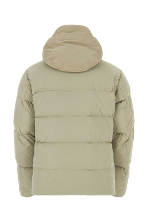 TEN C Men's Down Jacket - Beige Tan Edition