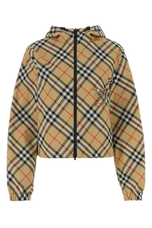 BURBERRY Reversible Printed Polyester Jacket for Women