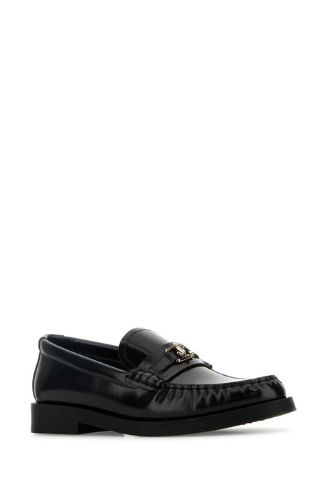 JIMMY CHOO Elegant Leather Loafers for Women - Size Addie