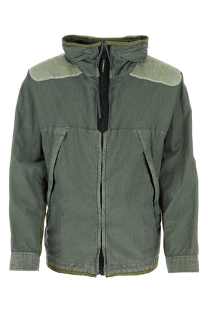 C.P. COMPANY Stylish Green Cotton Blend Jacket for Men