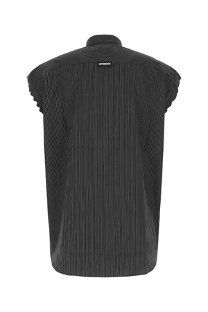 VETEMENTS Ribbed Poplin Shirt for Men - 22S Collection