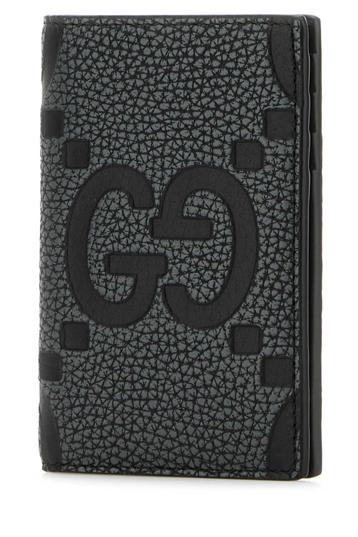 GUCCI Jumbo Leather Wallet - 8 cm x 12 cm