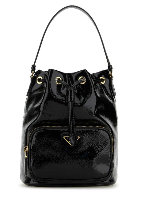 PRADA Mini Duet Bucket Handbag