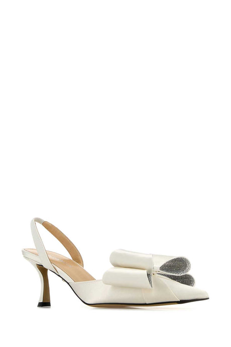 MACH&MACH Elegant Satin Mini Pumps with 6.5 cm Heel