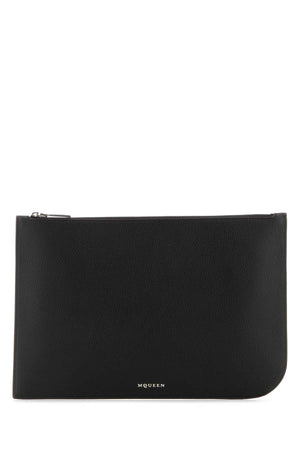 ALEXANDER MCQUEEN Large Sling Pouch Handbag - 31cm x 20cm