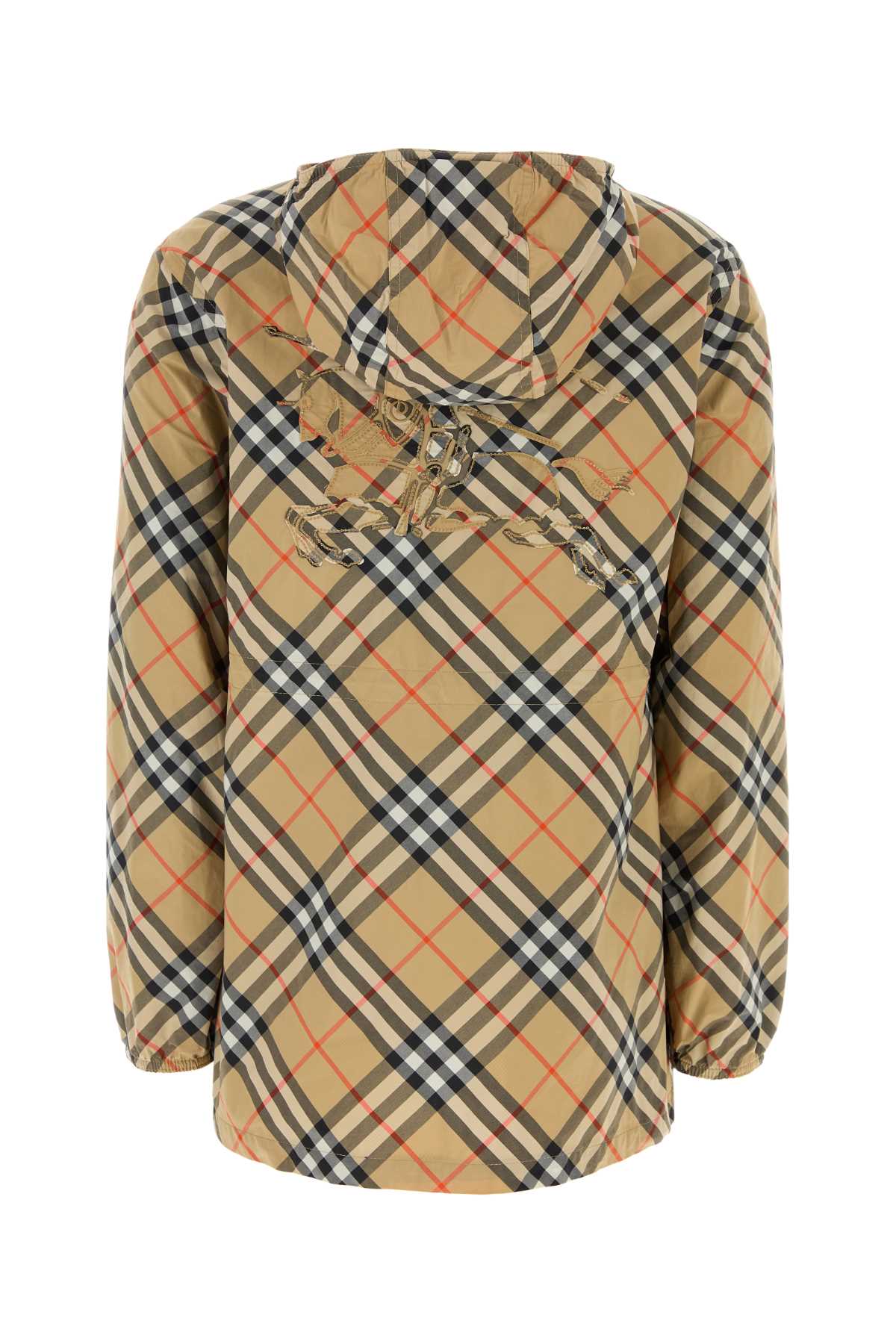 BURBERRY Checked Mini Nylon Jacket for Women