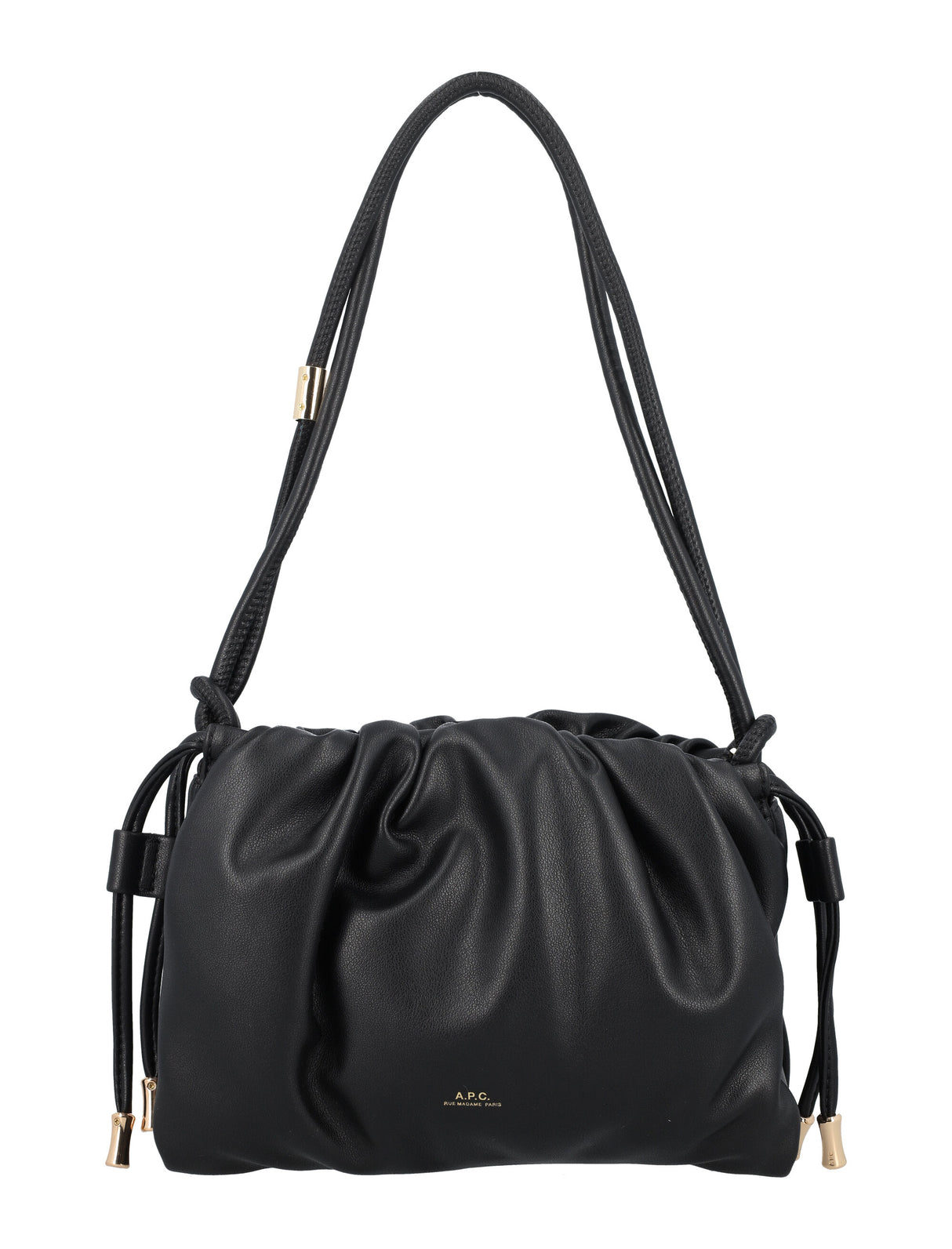 Túi xách nhỏ đen thanh lịch với chi tiết mạ vàng dành cho phụ nữ