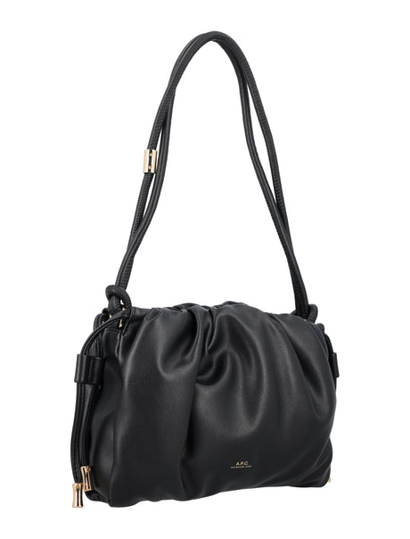 A.P.C. Sleek and Sophisticated Black Mini Handbag for Women