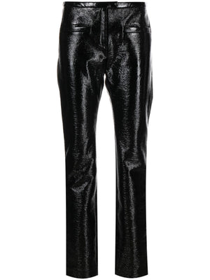 Sleek Black Tube Pants for Women - SS24 Collection