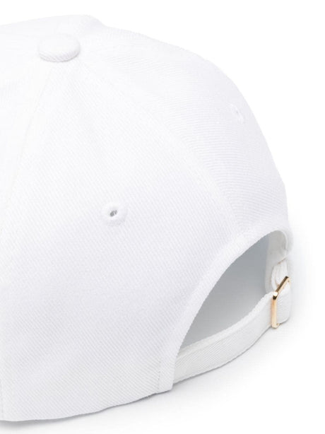 قبعة بيضاء مطرزة للرجال - SS24