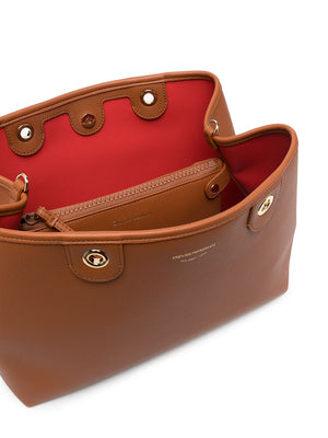 Brown Logo-Strap Tote Handbag - SS24 Collection